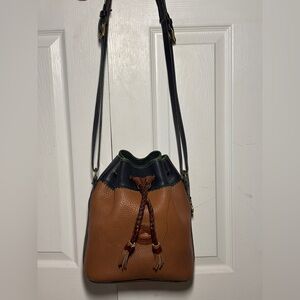 Vintage Mid-1990s Dooney & Bourke Drawstring Bucket